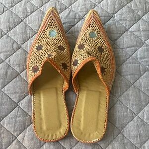 Handcrafted Crochet Slip-On Mules